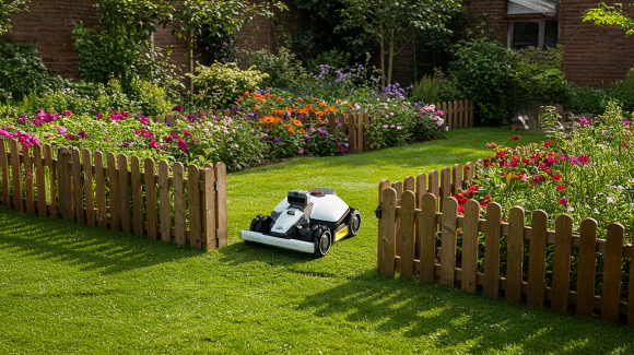 Vytvořeno pro skutečné zahrady: stromy, cestičky a další (detail)